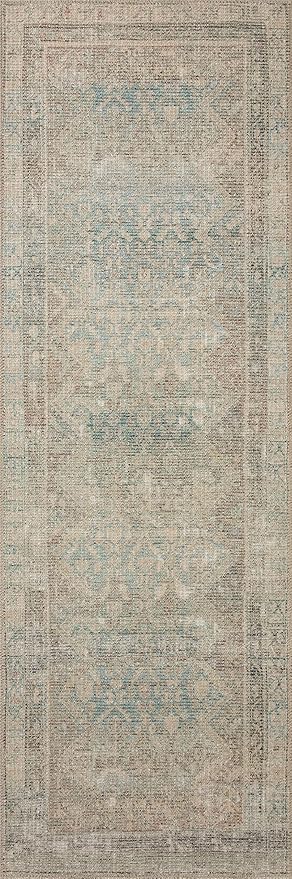 Loloi Angela Rose Aubrey Collection AUB-03 Jade/Natural 2'-0" x 5'-0", .19" Pile Height, Accent Rug