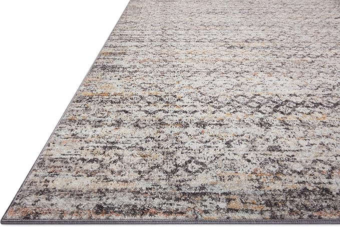 Loloi Monroe Collection MON-03 Grey/Multi 2'-6" x 7'-9" Runner Rug