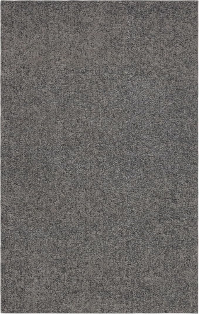 Mohawk Home 9’ x 12’ Non Slip Grip Rug Pad 1/8" Low Profile Felt Cushion + Rubber Gripper, Great for High Traffic Areas - Safe for All Floors