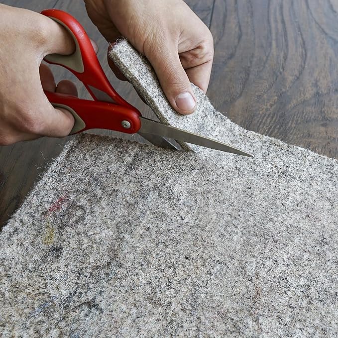 RUGPADUSA - Superior-Lock - 2'6" x 9' - 1/4" Thick - Felt + Rubber - Premium Non-Slip Rug Pad - Perfect for Hardwood Floors, Available in 2 Thicknesses, Many Custom Sizes