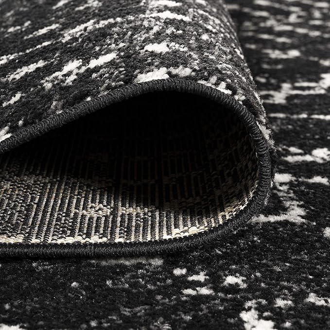 JONATHAN Y Boho Vintage Diamond Black/Ivory Runner Rug 2X14 ft, Moroccan Hype for Living Room, Bedroom, Kitchen, Office, Easy-Cleaning, High Traffic, Pet-Friendly, Non-Shedding (MOH101D-214)