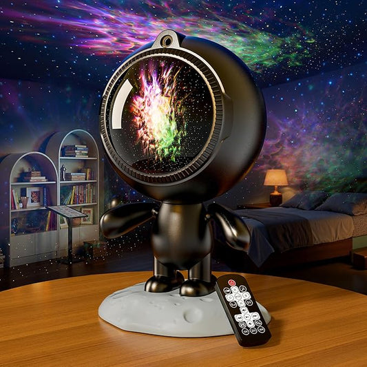 AIRIVO Star Projector, Galaxy Projector Night Light Bluetooth Speaker with Timer,Remote,White Noise, Posture Adjust,Room Bedroom Decor,Birthday Christmas Gifts for Kids Adults
