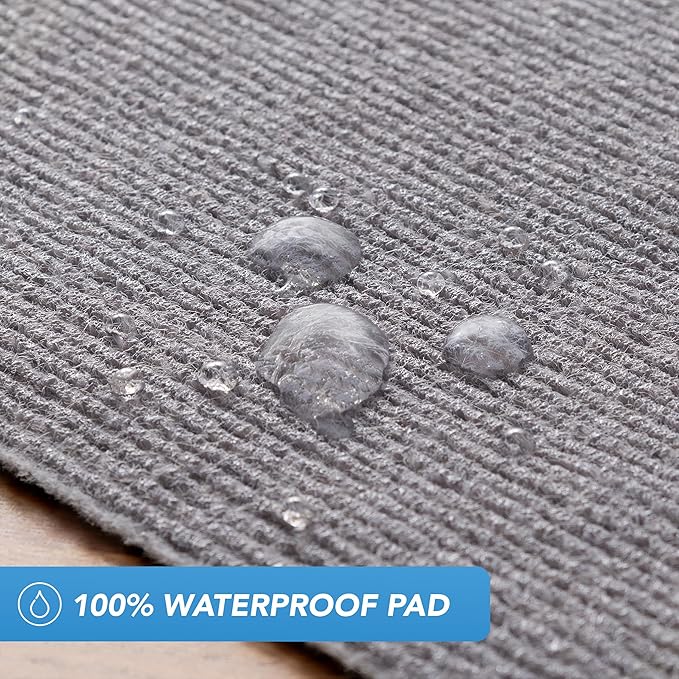 Arkwright 3' x 5' Non Slip Area Rug Pads with Max Grip Tech - Low Profile, Multi-Layered Carpet Under Padding for Indoor Hardwood Floors & Outdoor