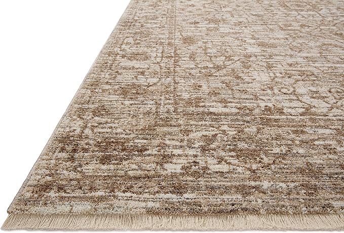 Loloi Sorrento Collection SOR-01 Bark/Natural 2'-7" x 8'-0" Runner Rug