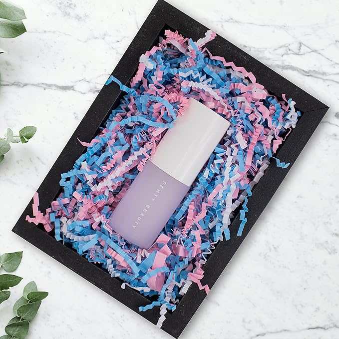 MagicWater Crinkle Cut Paper for Gift Baskets - 2LB - Baby Blend - Perfect for Shredded Paper Filler, Basket Filler, Gift Boxes, Bridesmaid Gifts, Christmas Stuffers & More – Ideal for All Occasions