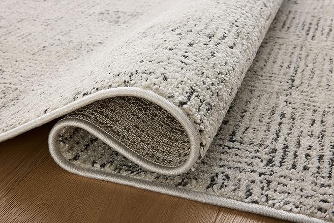 Loloi Kamala Collection KAM-01 Grey/Graphite 2'-7" x 10'-0" Runner Rug