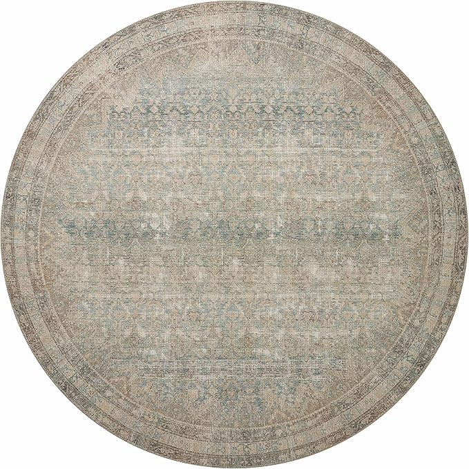 Loloi Angela Rose Aubrey Collection AUB-03 Jade/Natural 2'-0" x 5'-0", .19" Pile Height, Accent Rug