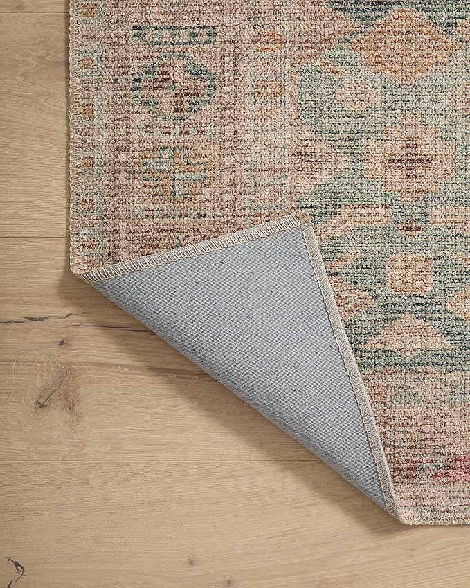 Loloi Angela Rose Aubrey Collection AUB-02 Aqua/Sand 2'-0" x 5'-0", .19" Pile Height, Accent Rug
