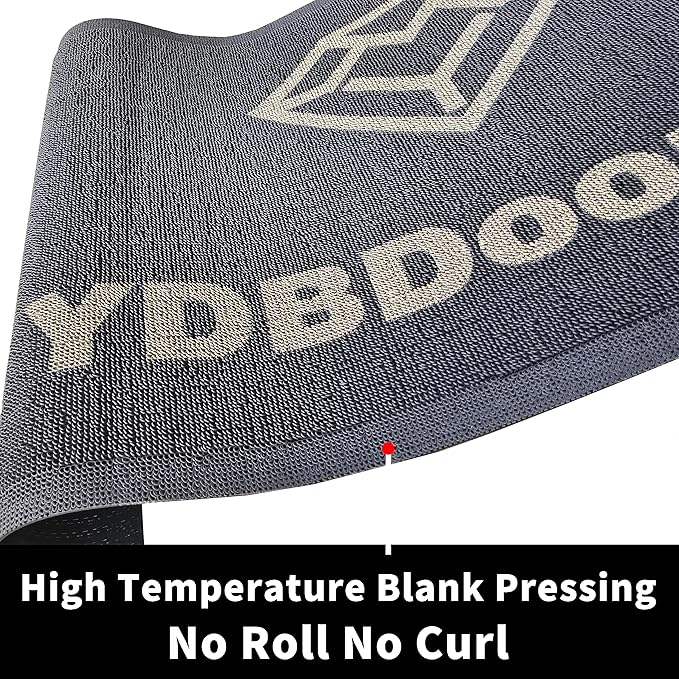 YDBDoormat Custom Personalized Commercial Doormat with Any Logo Entryway Floor Mat Welcome Area Rug for Business Indoor/Outdoor Non-Slip Entrance Carpet Durable Wear Resistance