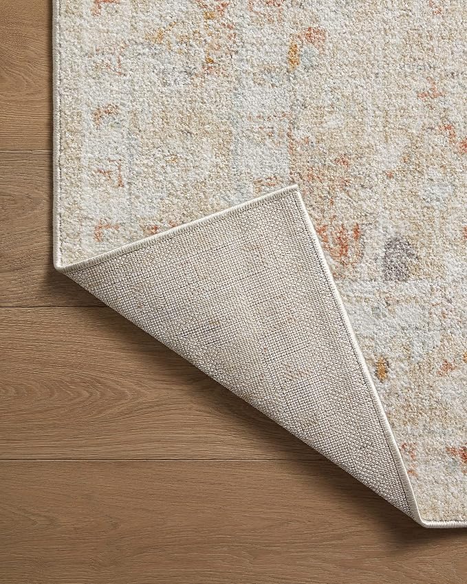 Loloi Monroe Collection MON-05 Sand/Sunrise 2'-6" x 4'-0" Accent Rug
