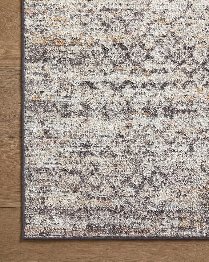Loloi Monroe Collection MON-03 Grey/Multi 2'-6" x 7'-9" Runner Rug