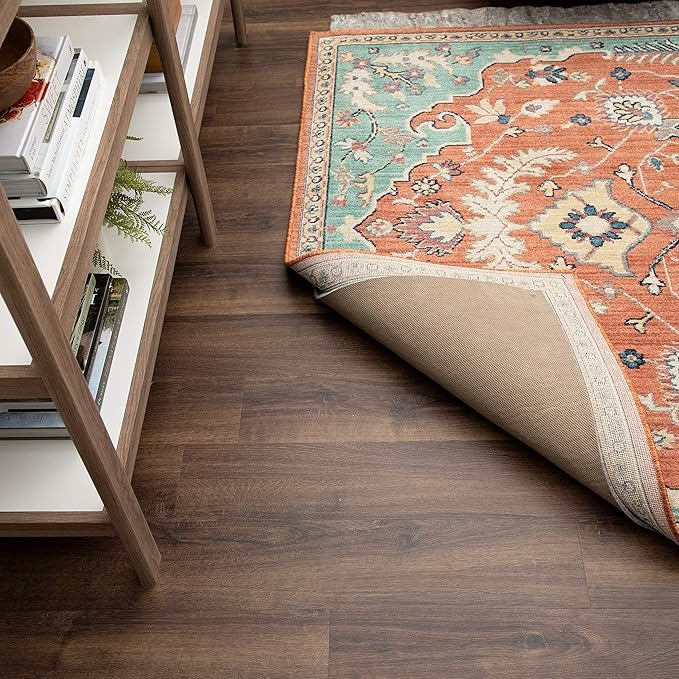 Mohawk Home 9' x 13' Non Slip Grip Rug Pad 1/4 Thick Felt + Rubber Backing - Dual Surface Safe for All Floors