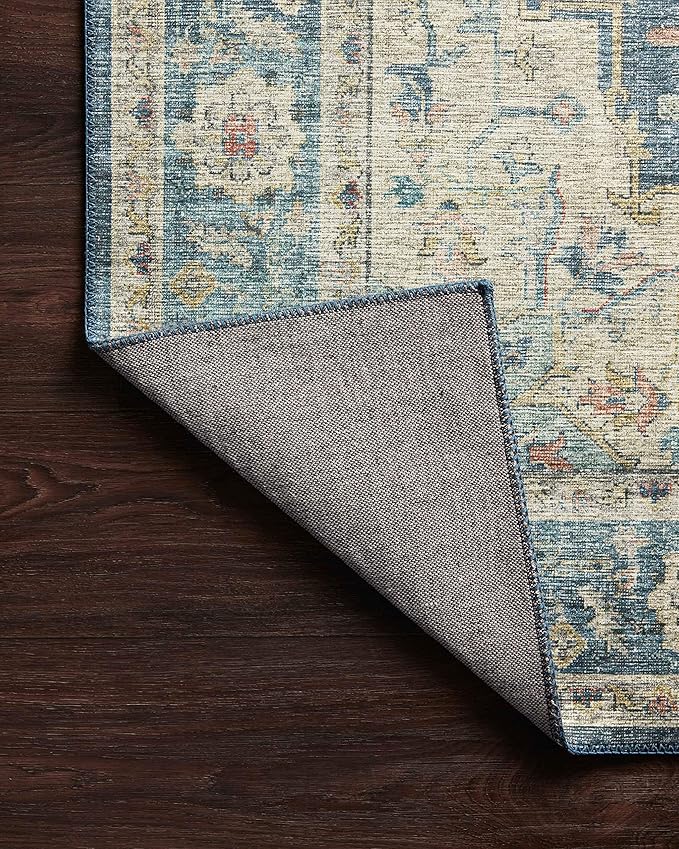 Loloi II Skye Collection SKY-12 Ocean/Multi 2'-3" x 3'-9" Accent Rug